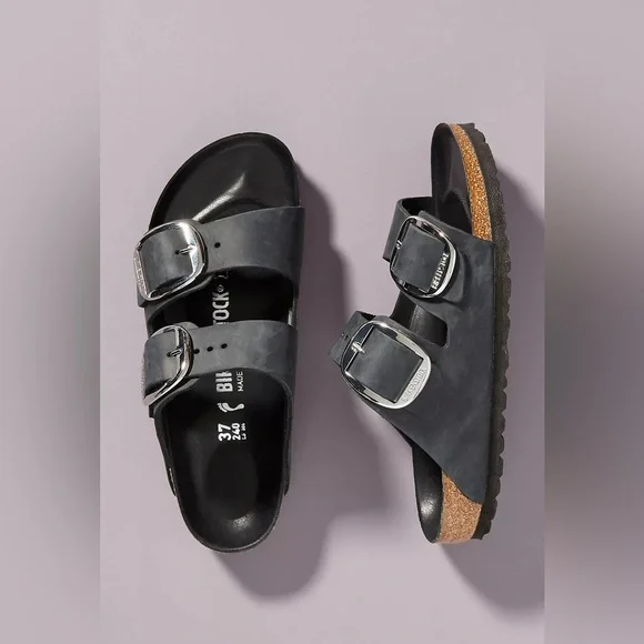 Birkenstock Arizona Big Buckle Sandals black - Picture 3 of 6